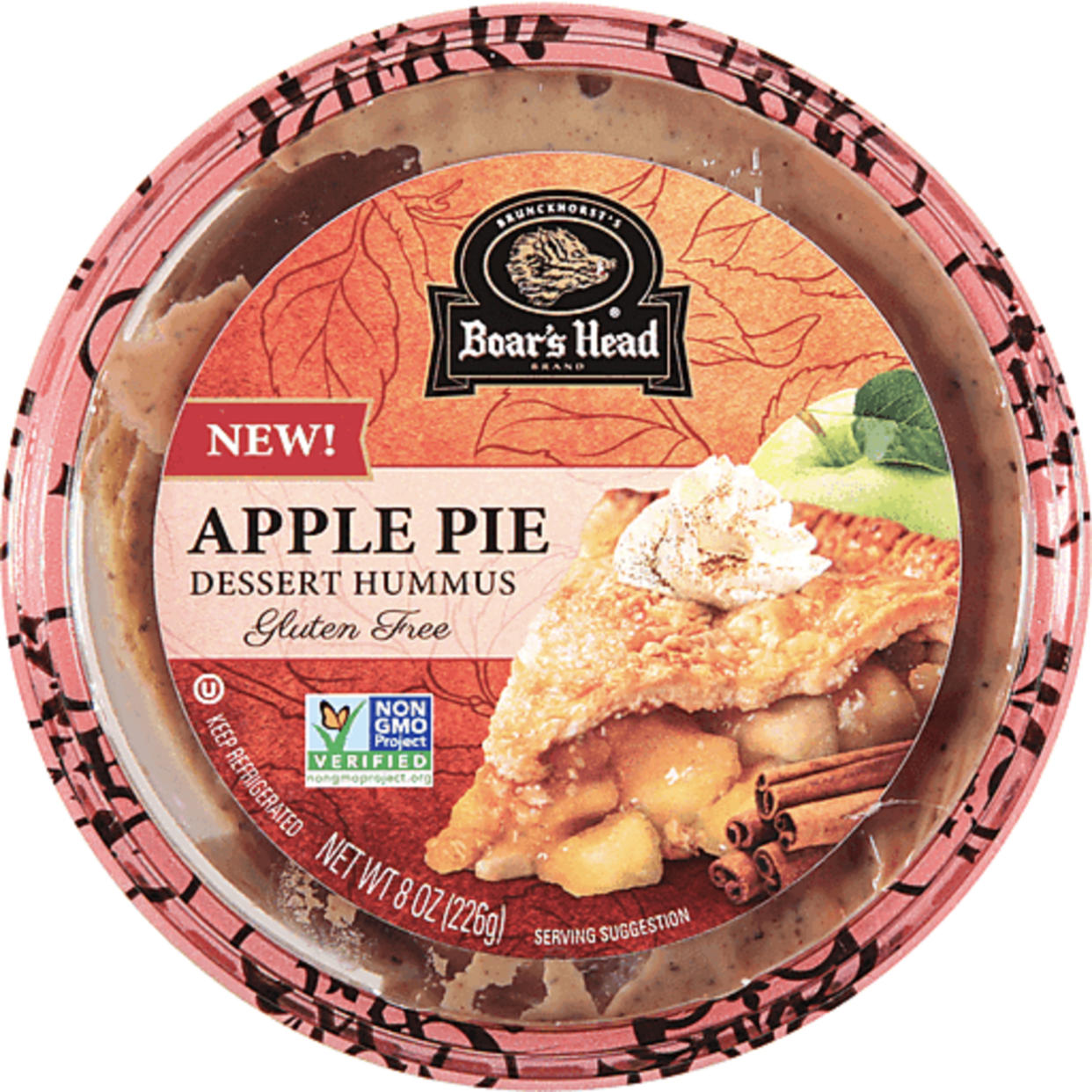 Boar’s Head Apple Pie Dessert Hummus boldly goes where chickpeas have never gone before. (Boar's Head)