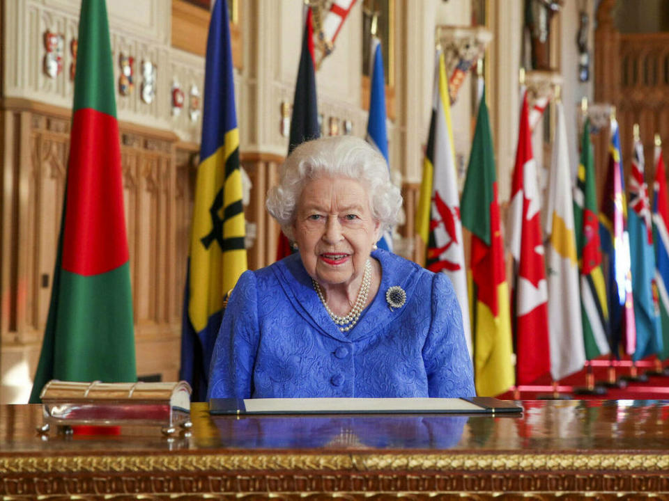 Queen Elizabeth II. hat sich zum Interview von Harry und Meghan geäußert (Bild: imago images/i Images)