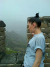 Celebrity photos: Not content with being a number one popstar, fashion icon and judge on The Voice, Jessie J decided to make a trip to the Great Wall of China. She tweeted this image, but explained to followers: “I didn't walk the whole great wall of china its 5200 miles long. Would take me a year 6 months if I jogged. I walked enough to see how beautiful it was. :)” [sic]