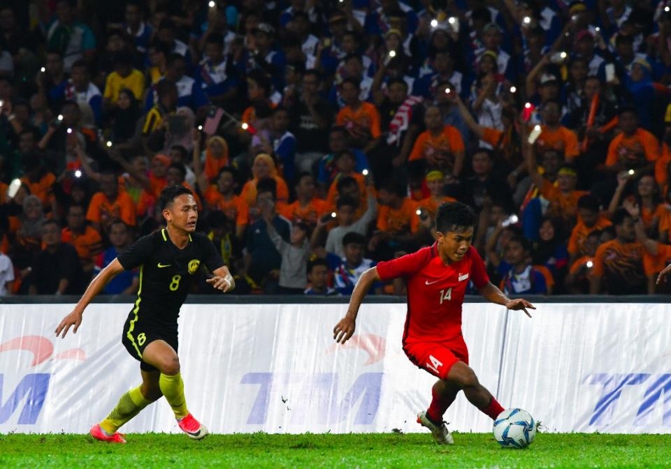 SEA Games football: Singapore fall 1-2 to Malaysia