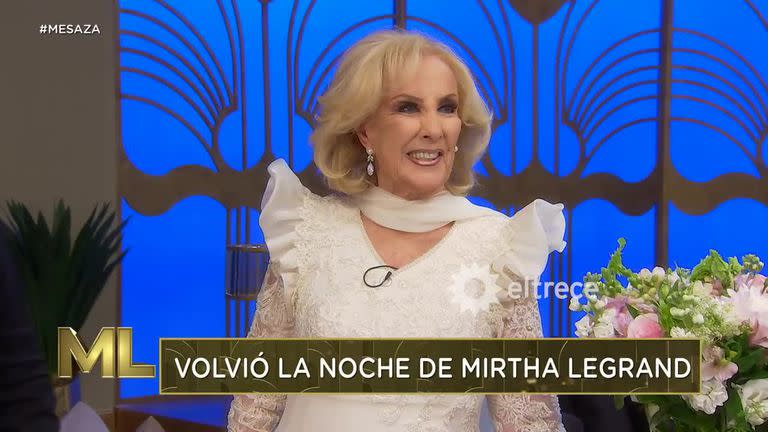 Volvió Mirtha Legrand