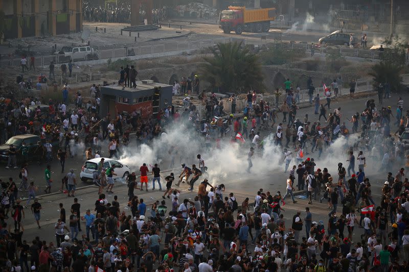 Protests called for in central Beirut days after devastating explosion