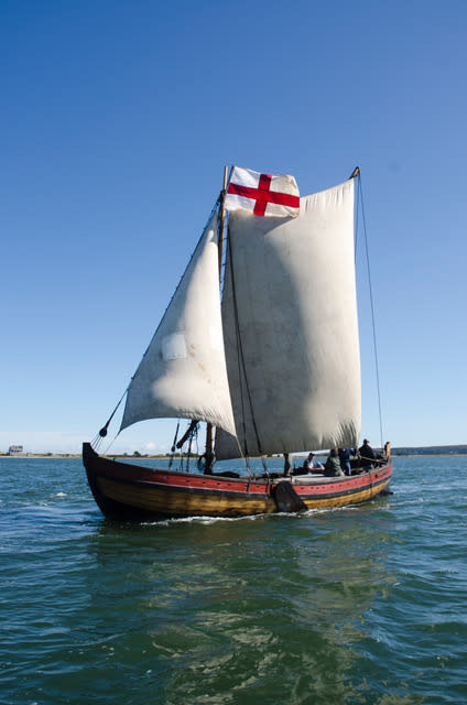 A shallop built in 2003 at Plimoth PlantationClaire Vail