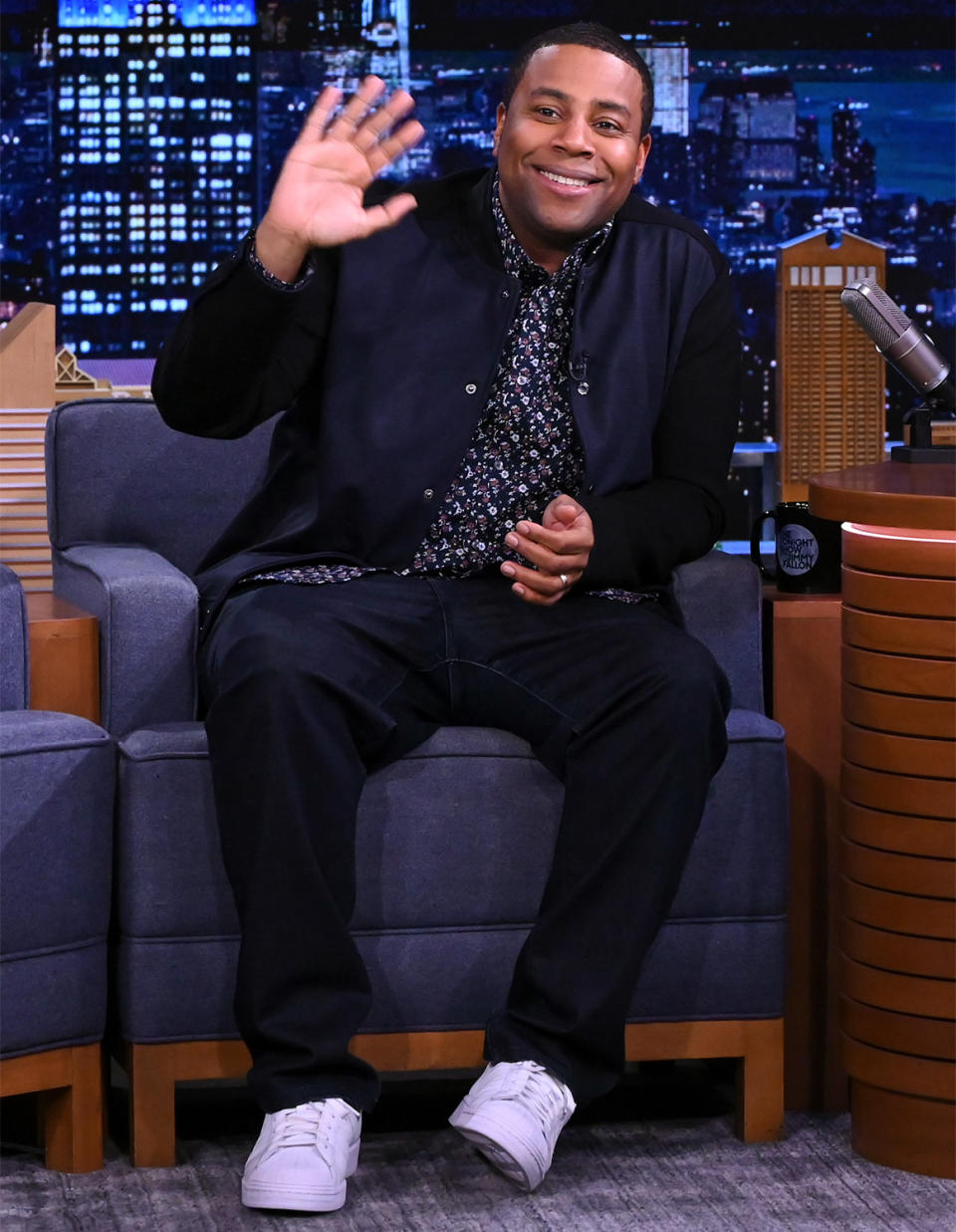 <p>Kenan Thompson stops by <em>The Tonight Show Starring Jimmy Fallon </em>on Jan. 6 in N.Y.C.</p>