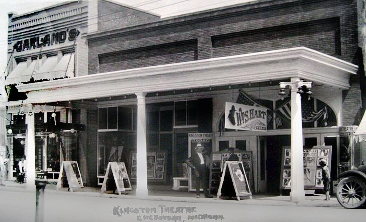 So great was the excitement about the new theater, the advertisement in the Cheboygan Democrat for the Opera House is buried.