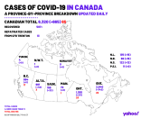 March 29. A provincial breakdown of all COVID-19 cases across Canada.