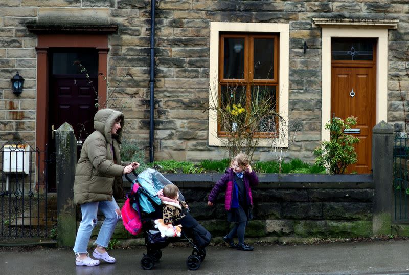 Mother priced out of work by childcare costs in Britain