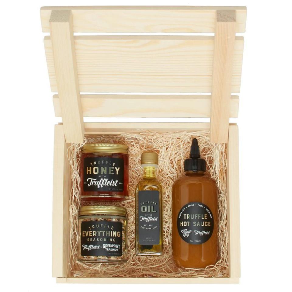 4) Wooden Gift Crate