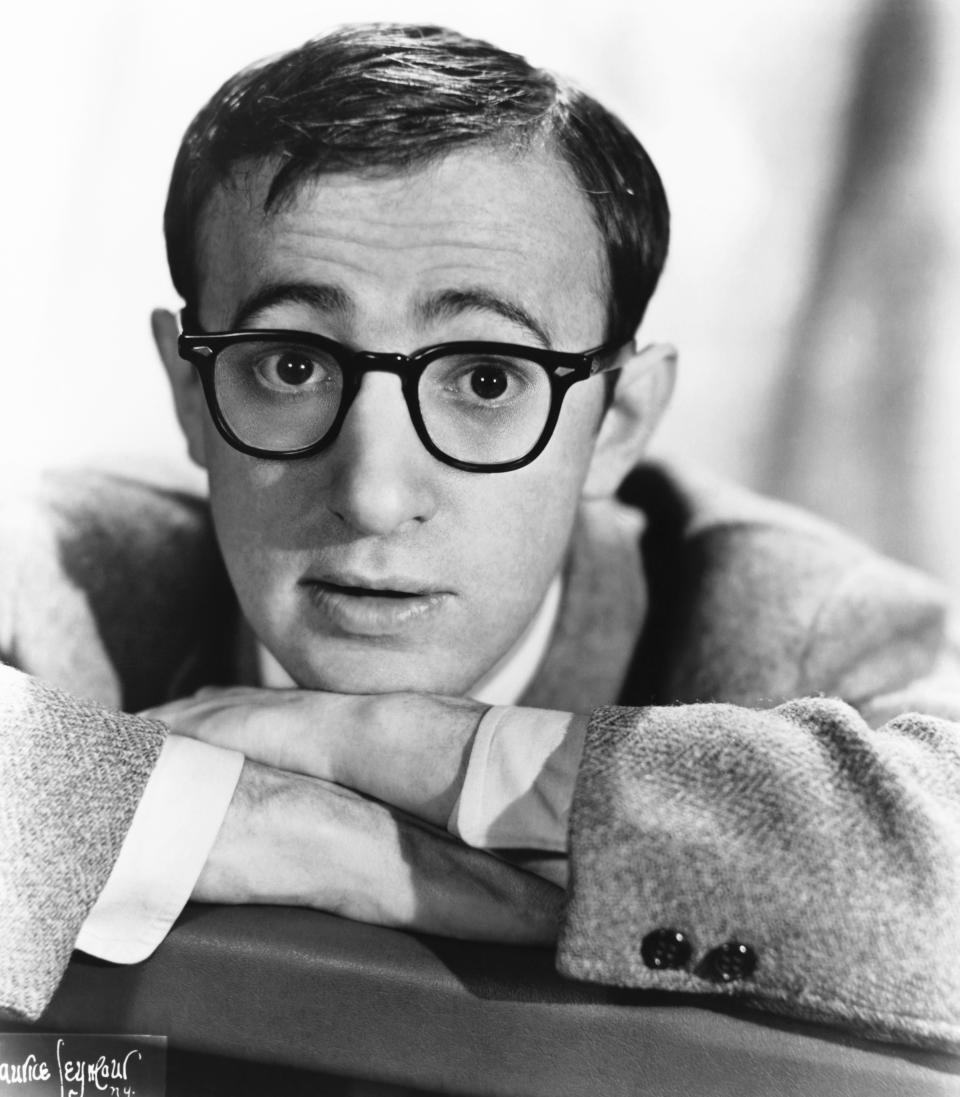 Woody Allen poses for a portrait circa 1960 in New York City, New York.&nbsp;