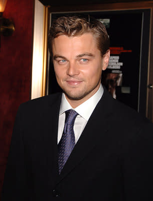 Leonardo DiCaprio at the New York premiere of Warner Bros. Pictures' The Departed