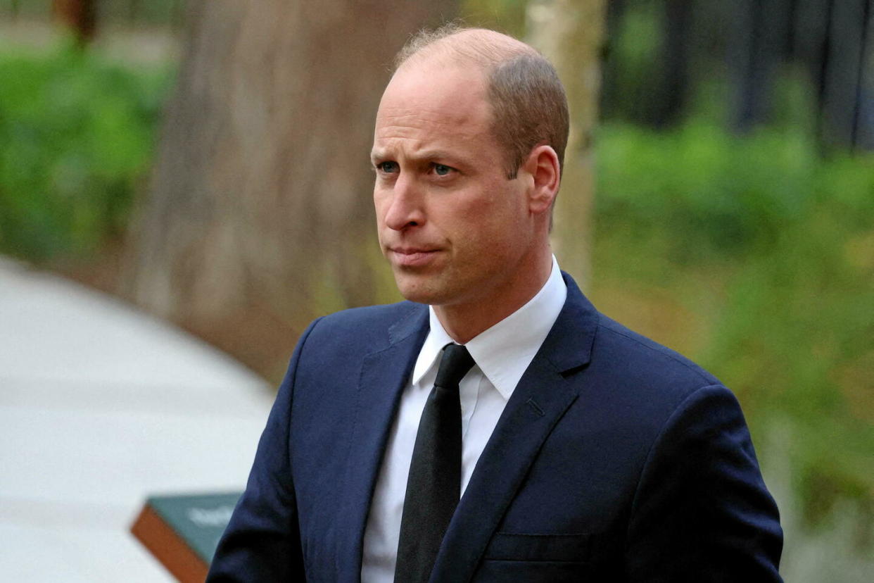 Le prince William se retrouve seul sur le devant de la scène médiatique depuis les annonces du cancer de Charles III et de celui de son épouse Kate.  - Credit:PHIL NOBLE / X01988 / REUTERS