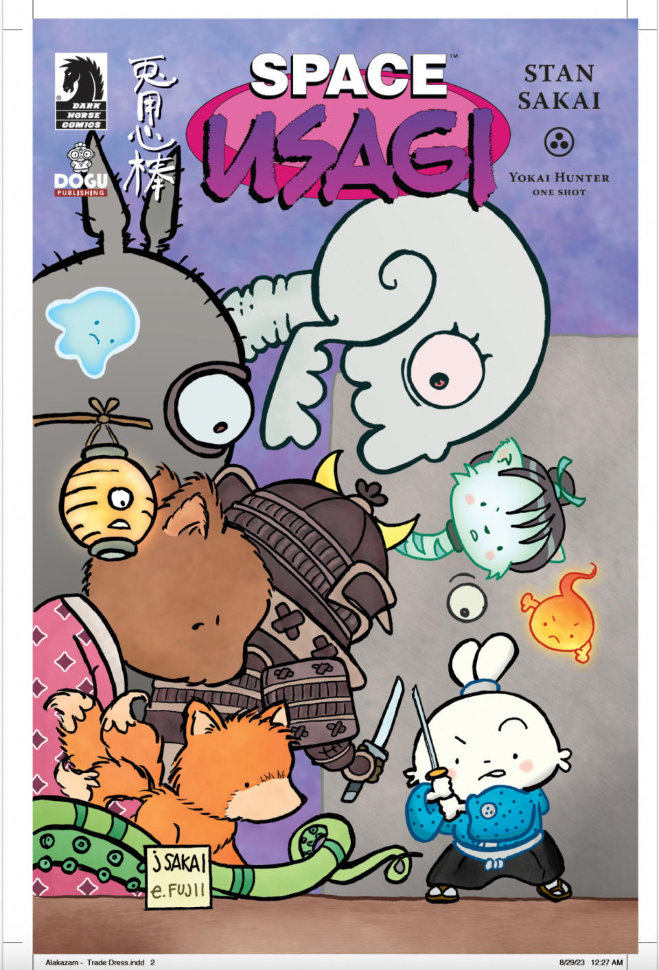 Space Usagi: Yokai Hunter #1 cover art
