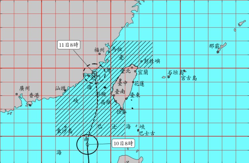 （取自氣象局網站）