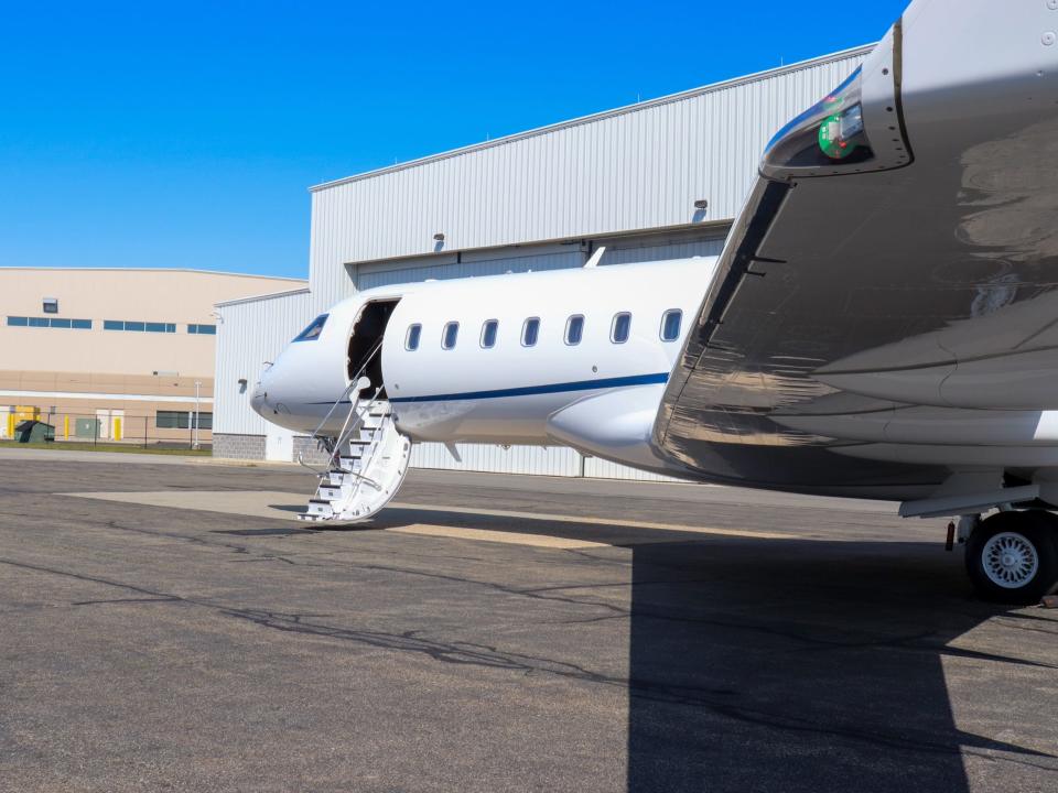 Bombardier Global 6500 private jet