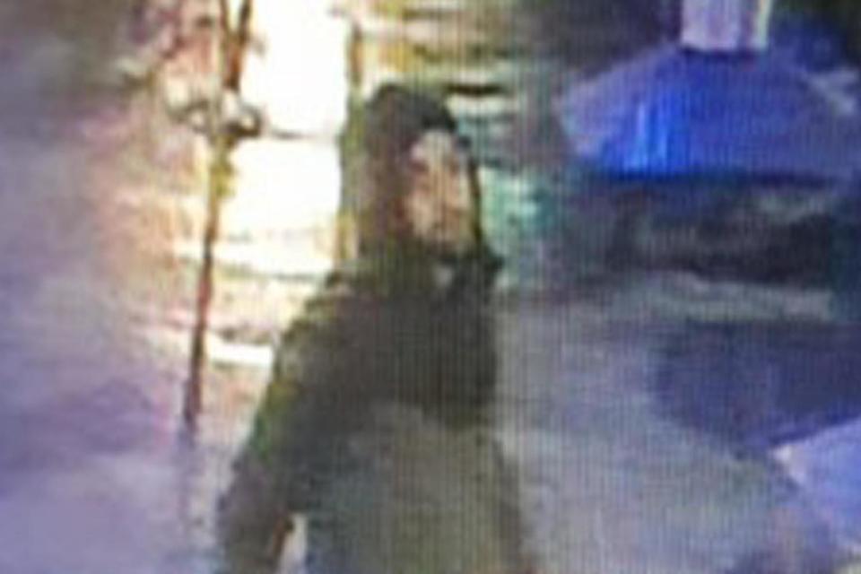 Police released CCTV of a man wanted in connection with the assault