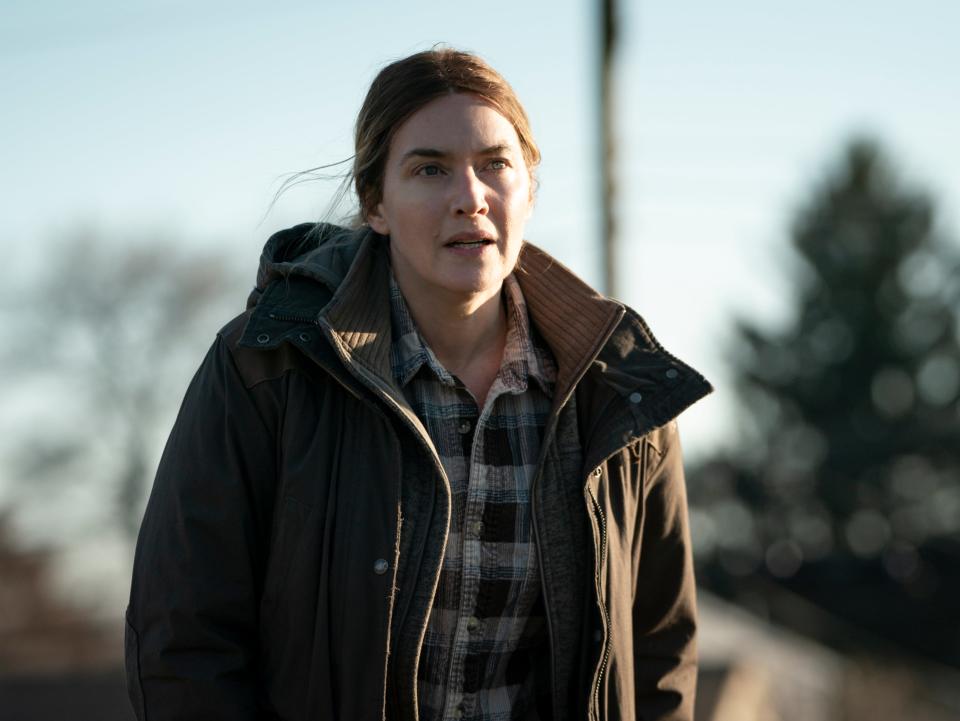 <p>Winslet seems to relish the challenge of the accent and the depressing setting</p> (© 2021 Home Box Office, Inc. Al)