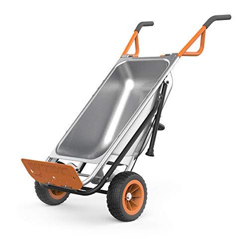 5) WORX Aerocart 8-in-1 Wheelbarrow