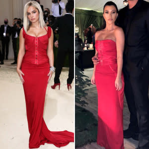 Fans Are Convinced Addison Rae Wore Kourtneys Ks Dress Met Gala