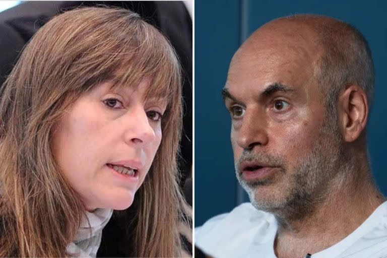 Juliana Di Tullio y Horacio Rodríguez Larreta