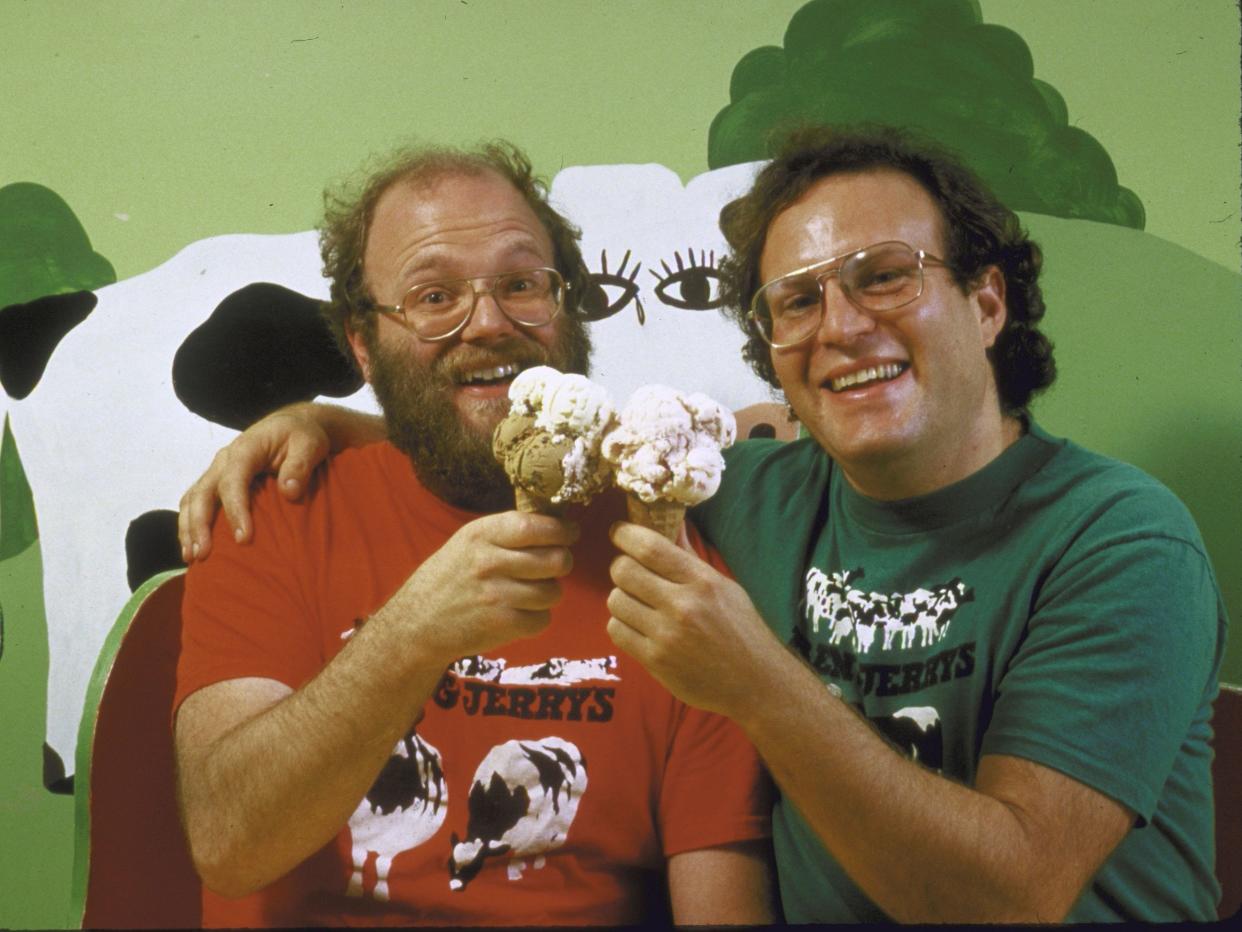 Ben Cohen and Jerry Greenfield