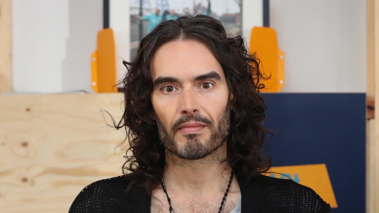 Russell Brand says he felt ‘change transitioned’ during baptism in River Thames