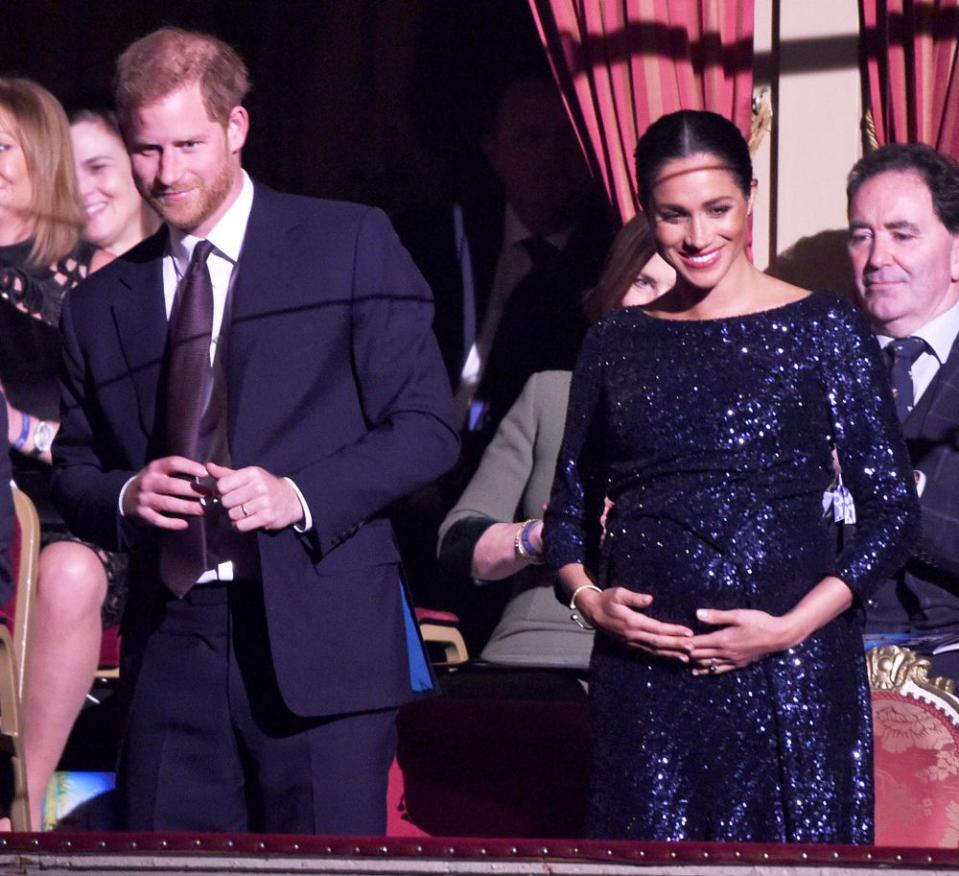 Meghan Markle and Prince Harry at Cirque du Soleil