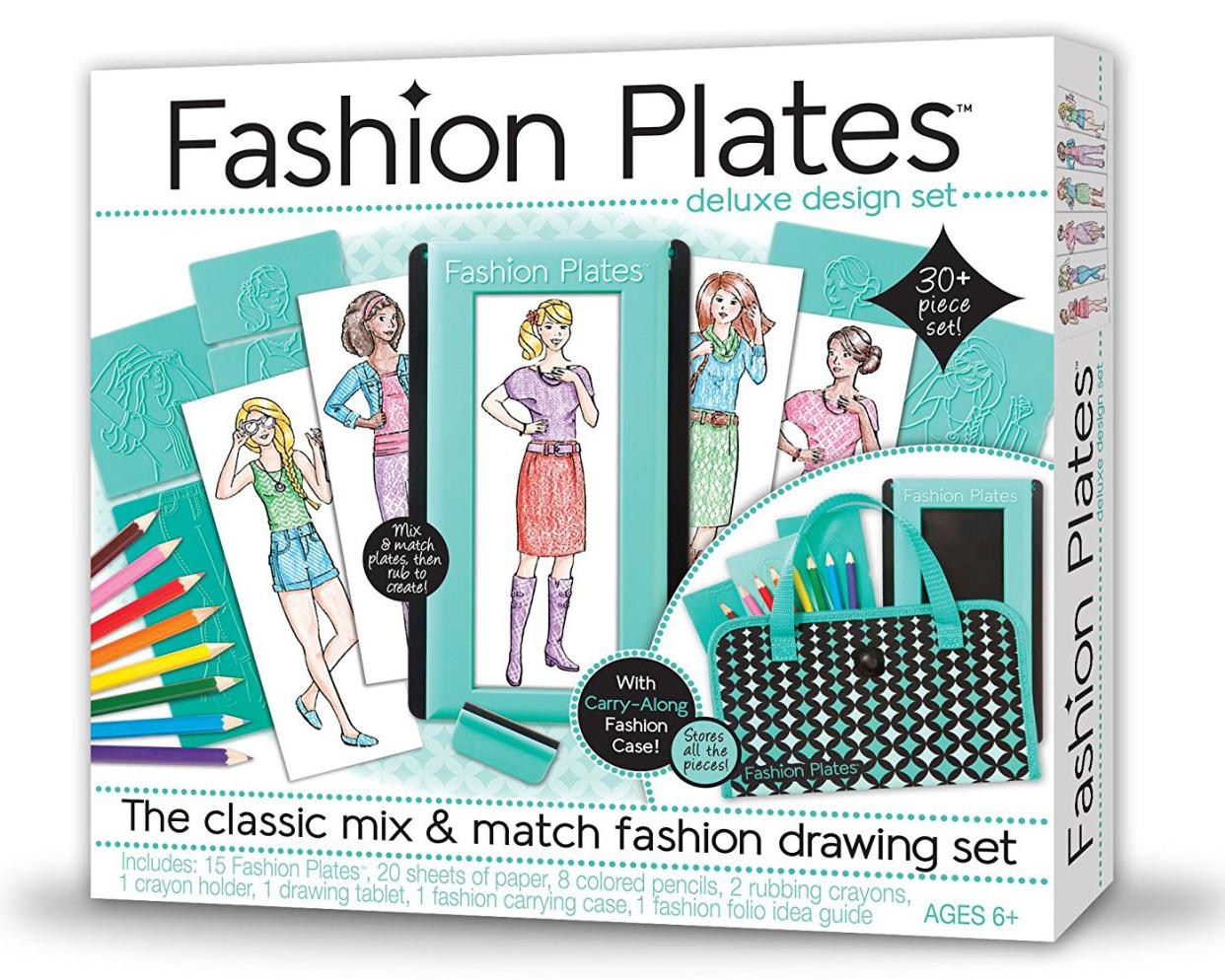 Kahootz Fashion Plates Deluxe Kit