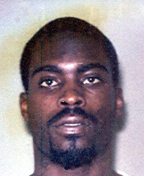 <p>The former Atlanta Falcons superstar was arrested and indicted on charges of torturing and killing animals, as well as promoting dig fighting. Vick served 23-months in prison before returning to the football field. (Photo credit: Law Enforcement) </p>