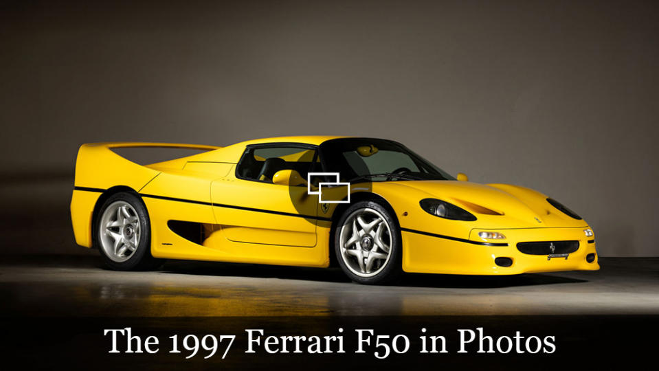 The Ferrari F50 in Photos