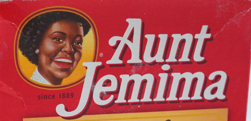 The Aunt Jemima logo has long been criticized for portraying a negative stereotype.  (TODAY)