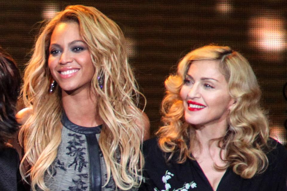 Beyonce and Madonna