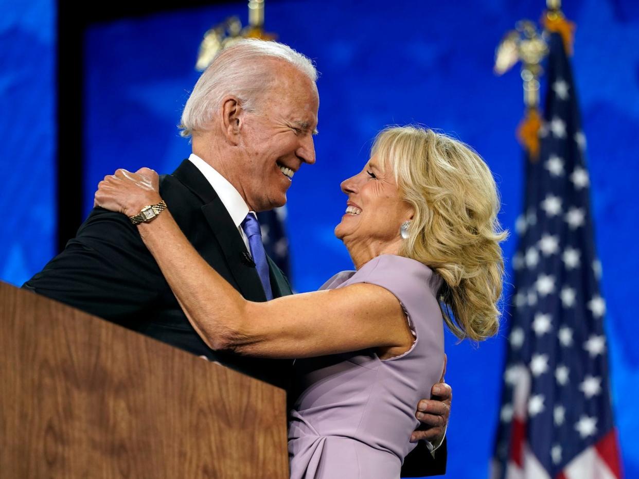 joe jill biden dnc