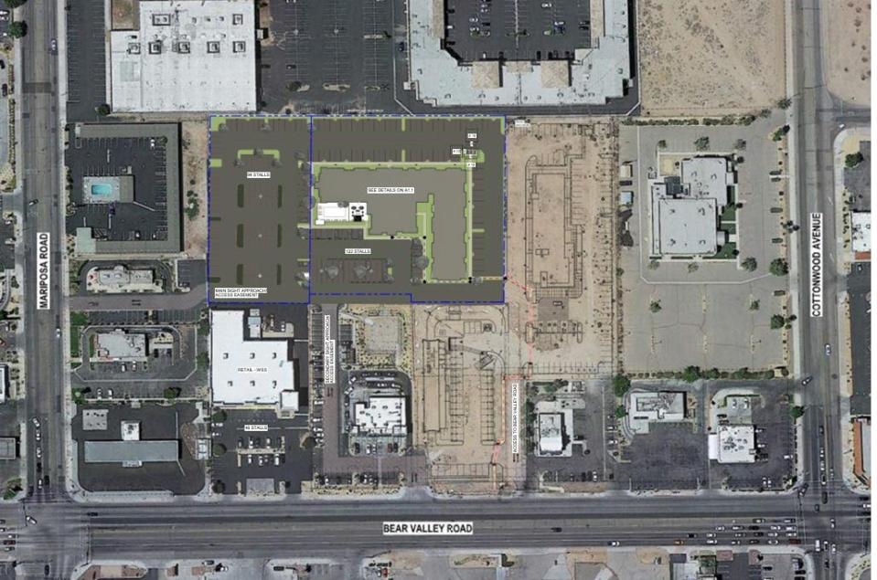 A new Residence Inn Marriott will be constructed adjacent to the Avid Hotel, which is presently under construction behind Dutch Bros. Coffee in Victorville.
