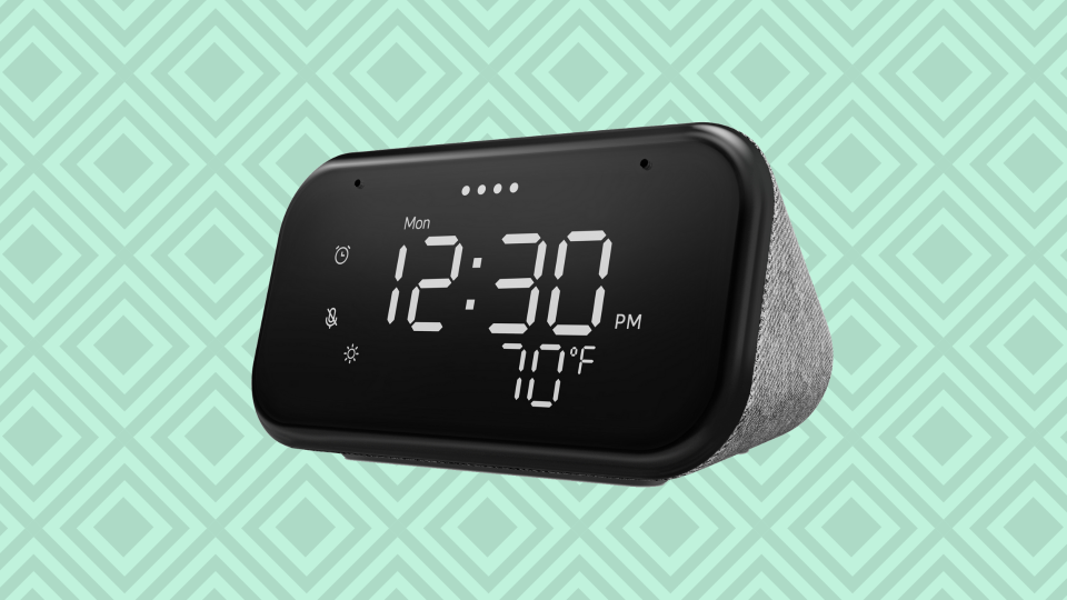 Wake up! (And save nearly 50 percent on this snazzy smart clock). (Photo: Walmart)