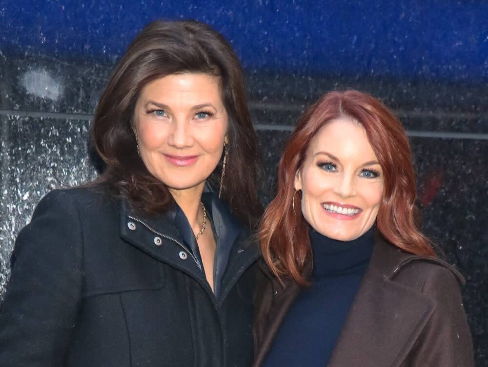 Daphne Zuniga and Laura Leighton in 2019