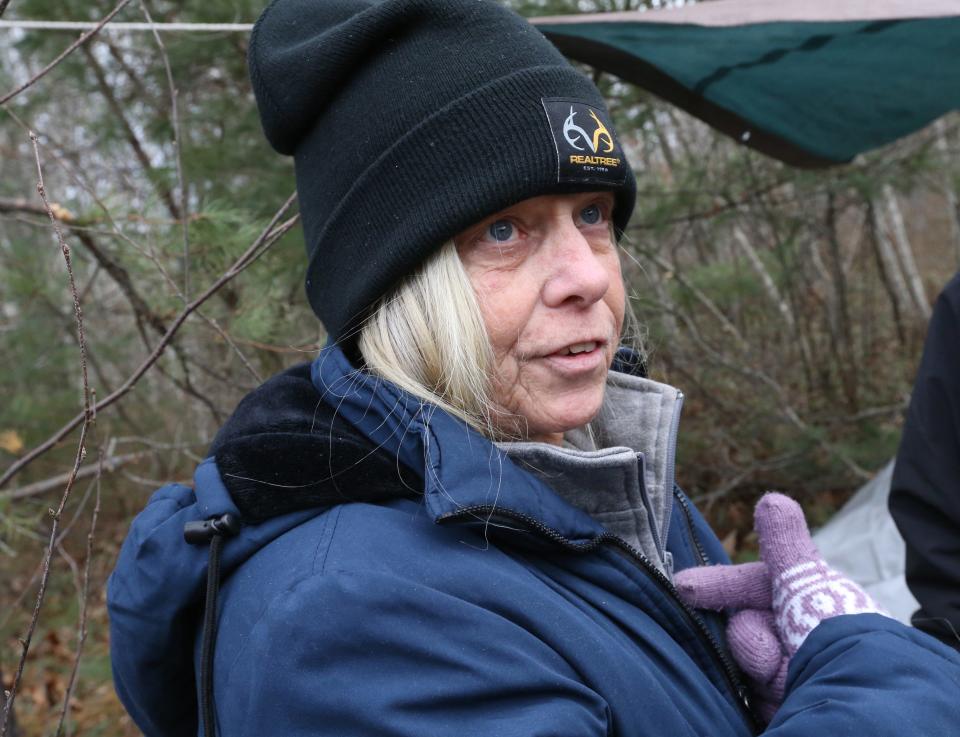 Tami Sandler, 64, has struggled with a heart condition throughout her life. She has gone through surgeries and fears the stress of being homeless could worsen her health.