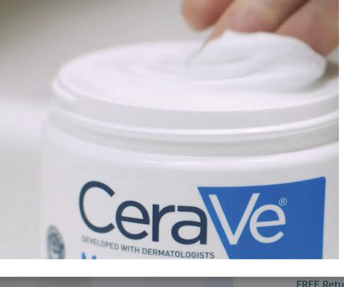 You don't want to miss out on CeraVe's moisturising cream which offers long lasting hydration without feeling greasy.