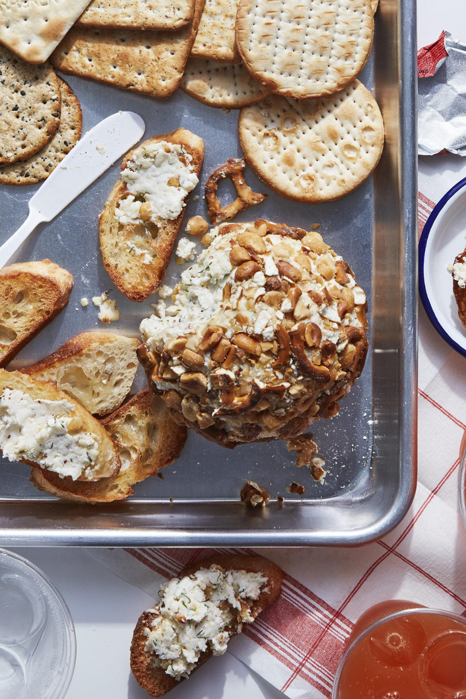 Pretzel-and-Peanut Cheese Ball