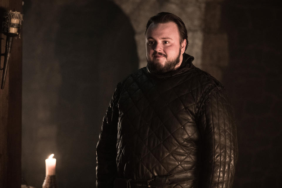 John Bradley as Samwell Tarly. | Helen Sloan/HBO