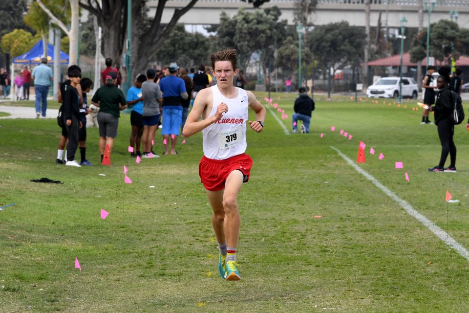 Hueneme's JR Lesher garnered Most Valuable Runner of the Year honors for the Citrus Coast League.