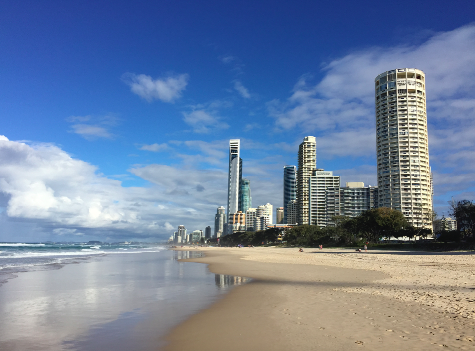 <em>The body of the baby washed ashore on Surfers Paradise beach in Queensland (Wikipedia/stock photo)</em>