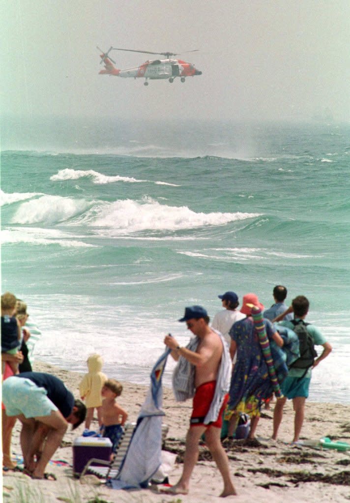 Their bodies, along with John’s, were recovered off the coast of Martha’s Vineyard. Boston Globe via Getty Images