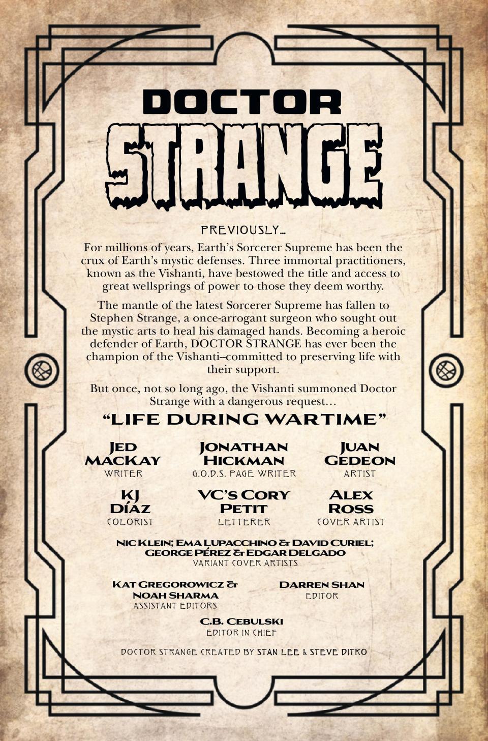 Pages from Dr. Strange #6