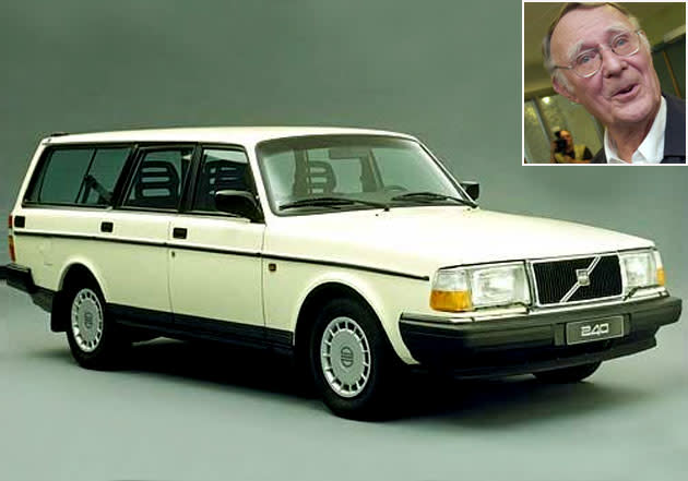 Ikea founder Ingvard Kamprad is worth an estimated $28 billion according to Forbes. However, he seems to be the humblest among the billionaires and has been driving a 1993 Volvo 240.