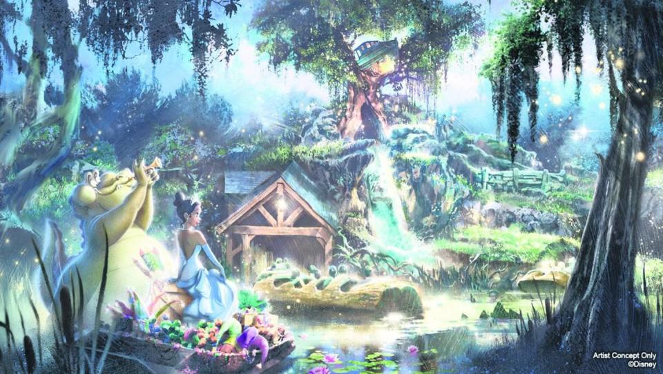 Disney will re-theme Splash Mountain at its Florida and California parks to the film “The Princess and the Frog,” which featured Disney’s first Black princess.