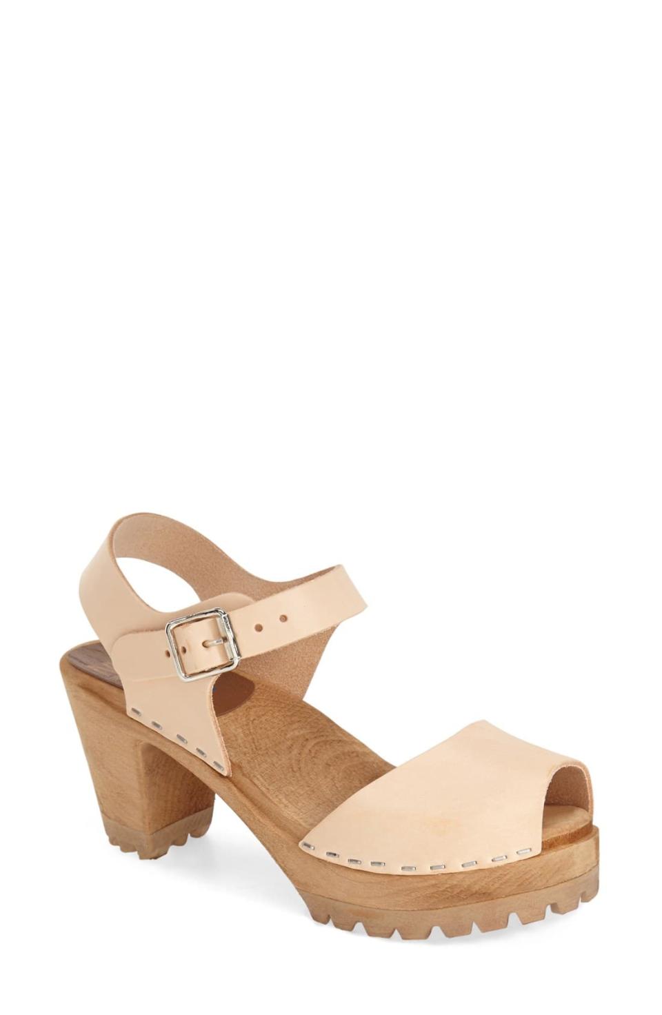 11) 'Greta' Clog Sandal