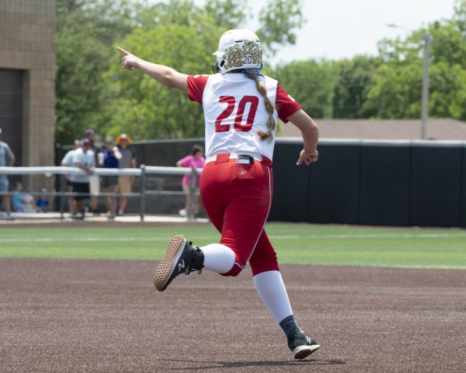Coahoma High School's Hannah Wells was the most valuable player of the 2022 District 5-3A all-district softball team, which also includes athletes from Crane, Reagan County, Sonora and Stanton.
