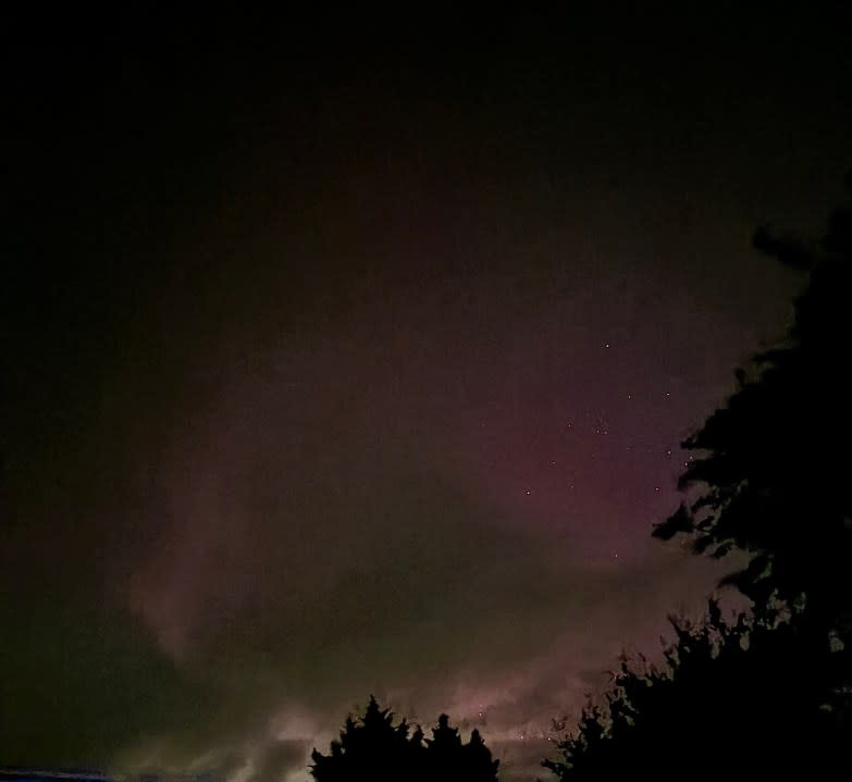 Northern Lights in Spring Grove Va. (Photo: Olivia Dion)