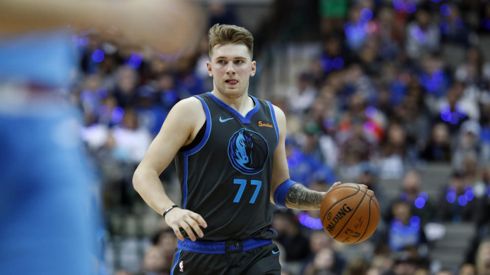 Luka Doncic looks like he could be a special player for the Mavericks. (AP Photo)