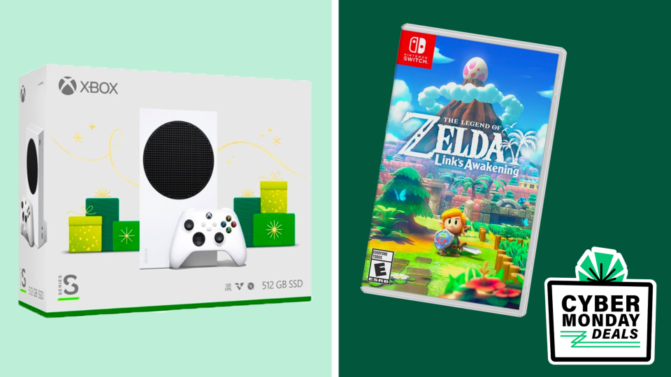 Nab Cyber Monday deals on Nintendo Switch video games, Xbox consoles and more.